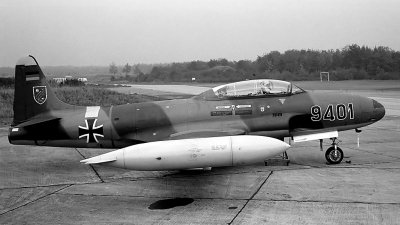 Photo ID 168654 by rob martaré. Germany Air Force Lockheed T 33A Shooting Star, 94 01