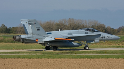 Photo ID 168986 by Rainer Mueller. Spain Air Force McDonnell Douglas F A 18A Hornet, C 15 73