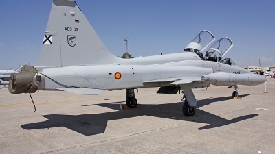 Photo ID 170461 by Fernando Sousa. Spain Air Force Northrop SF 5M Freedom Fighter, AE 9 09
