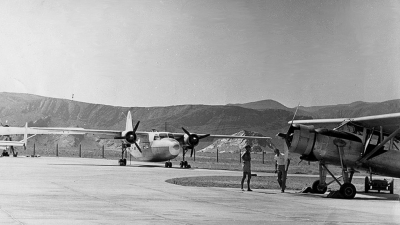 Photo ID 2209 by John James. Oman Air Force Scottish Aviation Twin Pioneer CC1 Srs1,  
