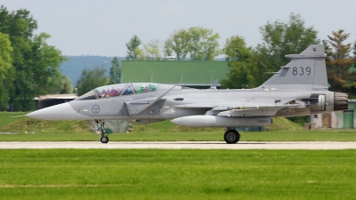 Photo ID 170809 by Maurice Kockro. Sweden Air Force Saab JAS 39D Gripen, 39839