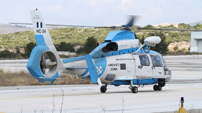 Photo ID 171449 by Kostas Alkousis. Greece Coast Guard Aerospatiale SA 365N3 Dauphin 2, HC 34