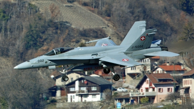 Photo ID 171536 by Isch Eduard. Switzerland Air Force McDonnell Douglas F A 18C Hornet, J 5002