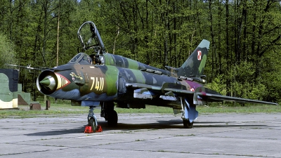 Photo ID 171612 by Marinus Dirk Tabak. Poland Air Force Sukhoi Su 22M4 Fitter K, 7411