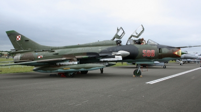 Photo ID 171762 by Arie van Groen. Poland Air Force Sukhoi Su 22UM 3K, 508