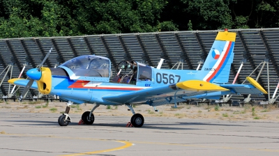 Photo ID 171781 by Milos Ruza. Czech Republic Air Force Zlin Z 142C AF, 0567