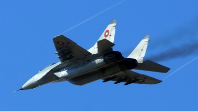 Photo ID 172034 by Lukas Kinneswenger. Bulgaria Air Force Mikoyan Gurevich MiG 29UB 9 51, 14