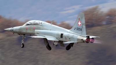 Photo ID 172459 by Sven Zimmermann. Switzerland Air Force Northrop F 5F Tiger II, J 3204