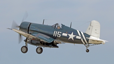 Photo ID 172577 by David F. Brown. Private Planes of Fame Air Museum Goodyear FG 1D Corsair, NX72NW