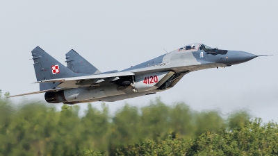 Photo ID 172768 by Alex van Noye. Poland Air Force Mikoyan Gurevich MiG 29G 9 12A, 4120
