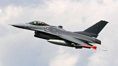 Photo ID 172740 by Jan Eenling. Denmark Air Force General Dynamics F 16AM Fighting Falcon, E 599