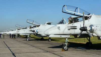 Photo ID 21110 by Martin Kubo. Argentina Air Force FMA IA 58D Pucara, A 524