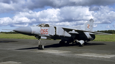 Photo ID 172992 by Marinus Dirk Tabak. Poland Air Force Mikoyan Gurevich MiG 23MF, 065