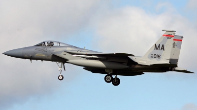 Photo ID 173196 by Richard de Groot. USA Air Force McDonnell Douglas F 15C Eagle, 84 0016