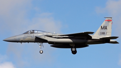 Photo ID 173195 by Richard de Groot. USA Air Force McDonnell Douglas F 15C Eagle, 85 0118