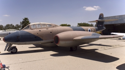 Photo ID 21149 by Jörg Pfeifer. Israel Air Force Gloster Meteor T 7, 21