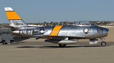 Photo ID 173927 by W.A.Kazior. Private Planes of Fame Air Museum North American F 86F Sabre, NX186AM