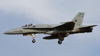 Photo ID 174057 by Joop de Groot. Spain Air Force McDonnell Douglas F A 18A Hornet, C 15 81