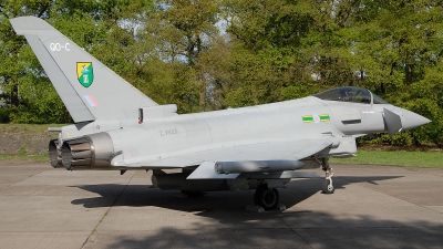 Photo ID 21202 by Klemens Hoevel. UK Air Force Eurofighter Typhoon F2, ZJ922