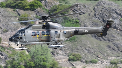 Photo ID 174212 by Luca Bani. Switzerland Air Force Aerospatiale AS 532UL Cougar, T 340