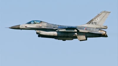 Photo ID 21229 by Alex van Noye. Netherlands Air Force General Dynamics F 16AM Fighting Falcon, J 875