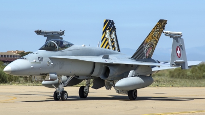 Photo ID 175805 by Thomas Ziegler - Aviation-Media. Switzerland Air Force McDonnell Douglas F A 18C Hornet, J 5011