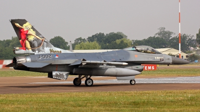 Photo ID 175874 by Richard de Groot. Netherlands Air Force General Dynamics F 16AM Fighting Falcon, J 002