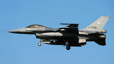 Photo ID 175998 by Peter Boschert. Netherlands Air Force General Dynamics F 16AM Fighting Falcon, J 508