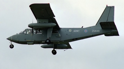 Photo ID 176156 by Arie van Groen. UK Army Britten Norman Islander AL1 BN 2T, ZG846