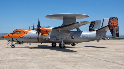 Photo ID 176215 by Bartolomé Fernández. France Navy Grumman E 2C Hawkeye, 3