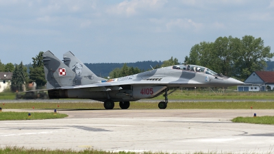 Photo ID 176494 by Jörg Pfeifer. Poland Air Force Mikoyan Gurevich MiG 29GT 9 51, 4105