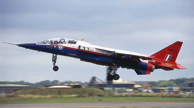 Photo ID 2292 by Paul Tiller. UK Air Force Sepecat Jaguar T2, XX145