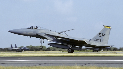 Photo ID 176959 by Joop de Groot. USA Air Force McDonnell Douglas F 15C Eagle, 84 0008