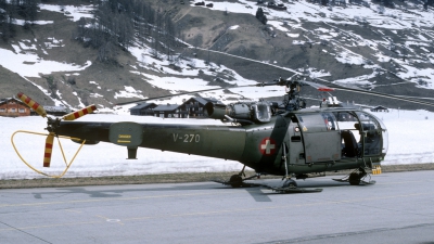 Photo ID 177262 by Joop de Groot. Switzerland Air Force Aerospatiale SA 316B Alouette III, V 270