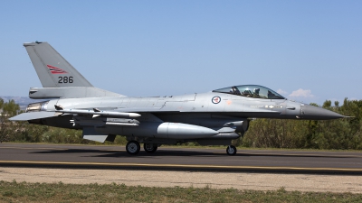 Photo ID 177467 by Thomas Ziegler - Aviation-Media. Norway Air Force General Dynamics F 16AM Fighting Falcon, 286