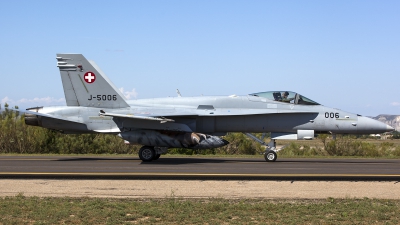 Photo ID 177500 by Thomas Ziegler - Aviation-Media. Switzerland Air Force McDonnell Douglas F A 18C Hornet, J 5006