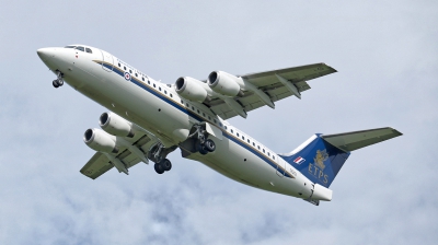 Photo ID 177687 by Mike Griffiths. Company Owned QinetiQ British Aerospace BAe 146 RJ100, QQ101