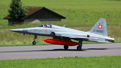 Photo ID 177676 by Ludwig Isch. Switzerland Air Force Northrop F 5E Tiger II, J 3005