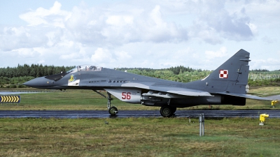 Photo ID 178462 by Joop de Groot. Poland Air Force Mikoyan Gurevich MiG 29A 9 12A, 56