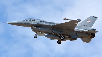 Photo ID 179021 by Jonathan Navarro. Iraq Air Force General Dynamics F 16D Fighting Falcon, 1603