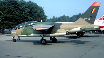 Photo ID 179211 by Carl Brent. Belgium Air Force Dassault Dornier Alpha Jet 1B, AT19