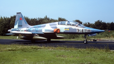 Photo ID 179424 by Carl Brent. T rkiye Air Force Northrop F 5B Freedom Fighter, 01408