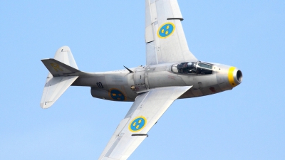Photo ID 180044 by Maurice Kockro. Private Swedish Air Force Historic Flight Saab J29F Tunnan, SE DXB