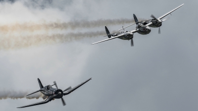 Photo ID 180115 by Martin Thoeni - Powerplanes. Private Red Bull Lockheed P 38L Lightning, N25Y