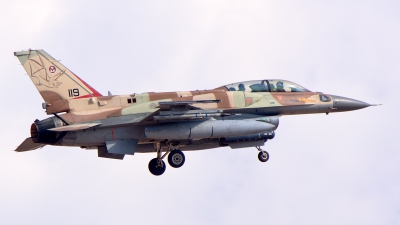 Photo ID 180440 by Mark Munzel. Israel Air Force Lockheed Martin F 16I Sufa, 119