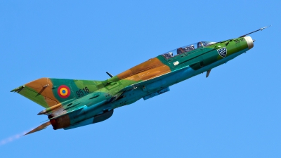 Photo ID 180517 by Patrick Weis. Romania Air Force Mikoyan Gurevich MiG 21UM Lancer B, 9516