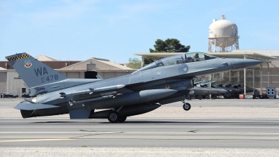 Photo ID 180645 by Peter Boschert. USA Air Force General Dynamics F 16D Fighting Falcon, 91 0478