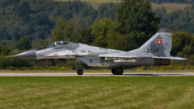 Photo ID 180614 by Alexandru Chirila. Slovakia Air Force Mikoyan Gurevich MiG 29A 9 12A, 3709