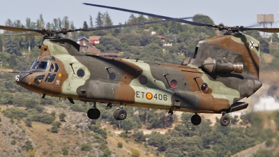 Photo ID 181877 by Ruben Galindo. Spain Army Boeing Vertol CH 47D Chinook, HT 17 06