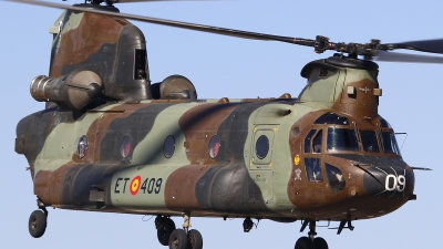 Photo ID 181358 by Ruben Galindo. Spain Army Boeing Vertol CH 47D Chinook, HT 17 06